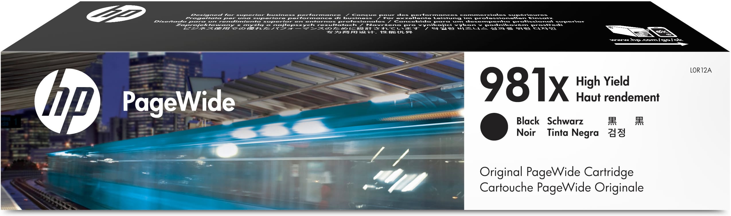 HP-L0R12A-0889296095286 HP Tintenpatrone 981X schwarz L0R12A PW Enterprise 556 11'000 S. – Hochwertig & günstig bei ShopDeca