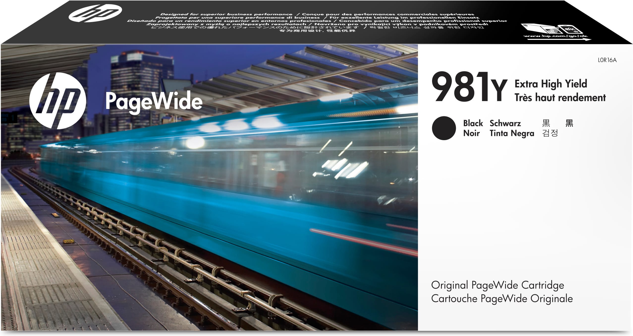 HP-L0R16A-0889296095323 HP Tintenpatrone 981Y schwarz L0R16A PW Enterprise 556 20'000 S. – Hochwertig & günstig bei ShopDeca