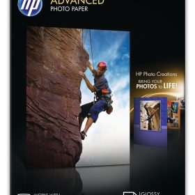 HP Advanced Glossy Photo 13x18cm Q8696A InkJet 250g, randlos 25 Blatt