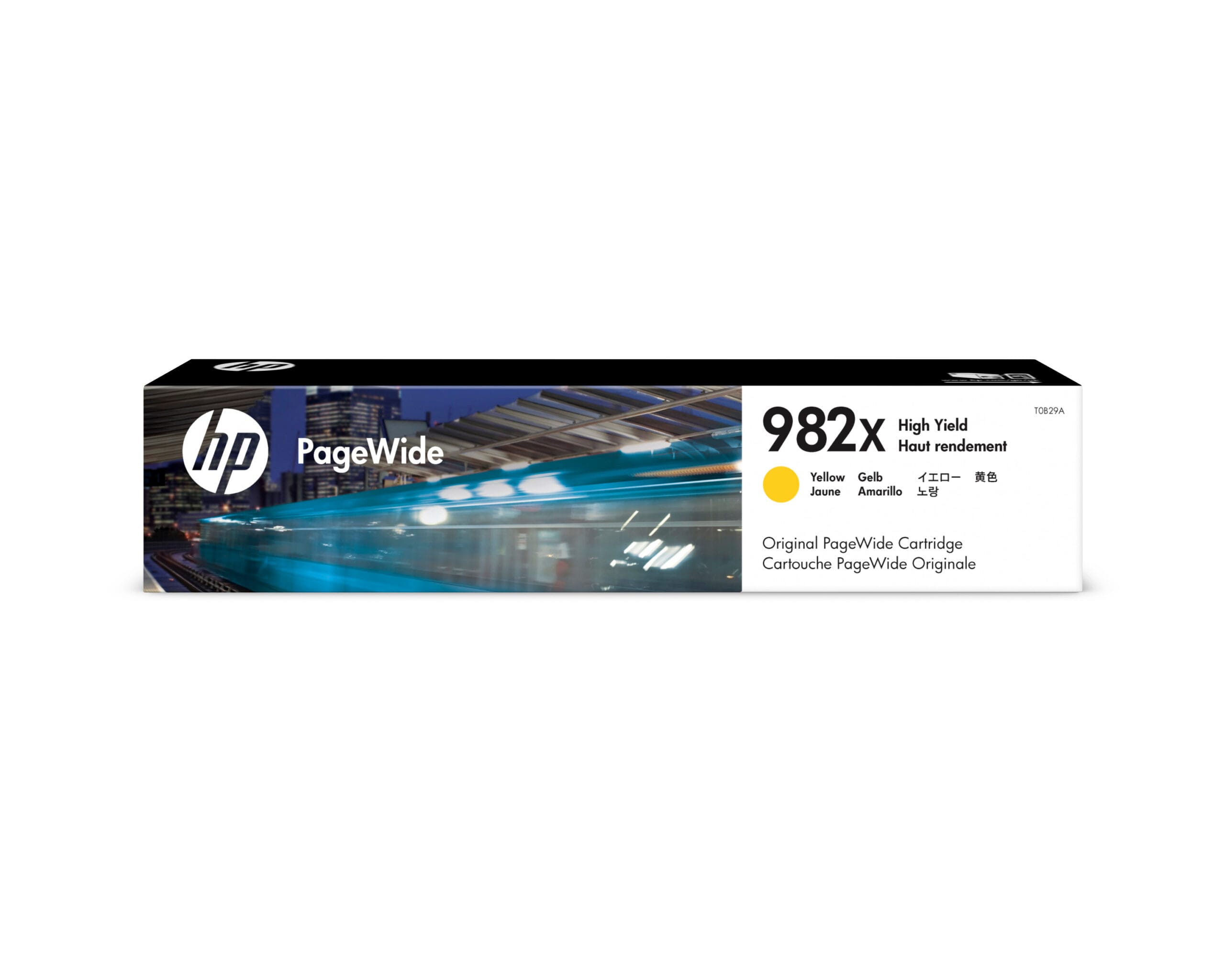 HP-T0B29A-0190781050117 HP PW-Cartridge 982X yellow T0B29A Pagewide Ent.765 16'000 S. – Hochwertig & günstig bei ShopDeca