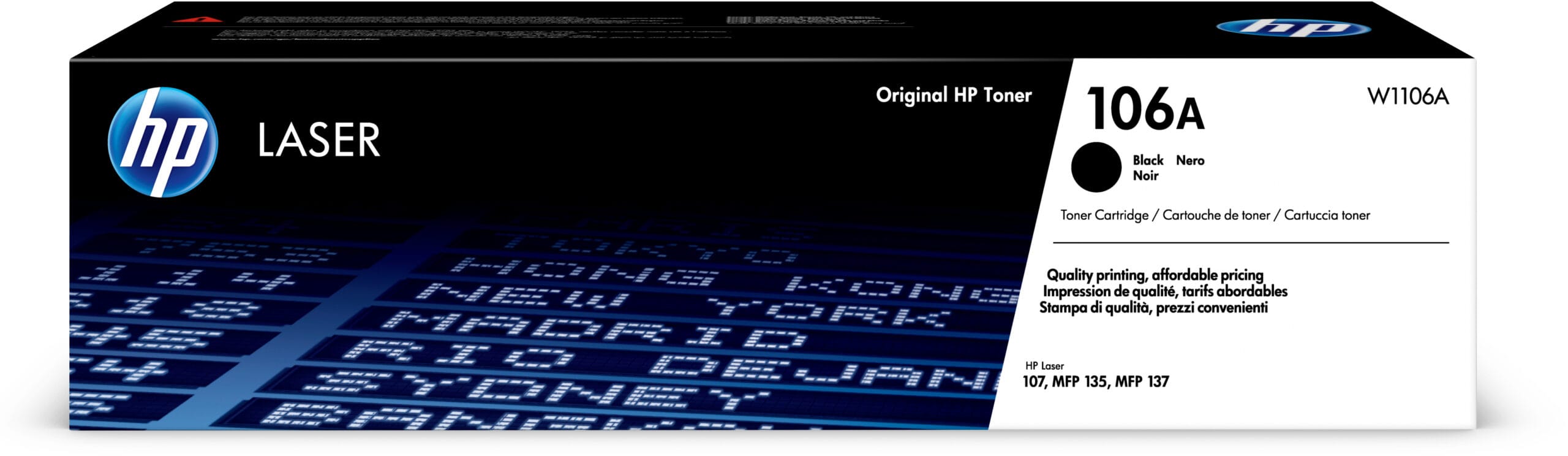 HP-W1106A-0193424172702 HP Toner-Modul 106A schwarz W1106A Laser 107w 1000 S. – Hochwertig & günstig bei ShopDeca