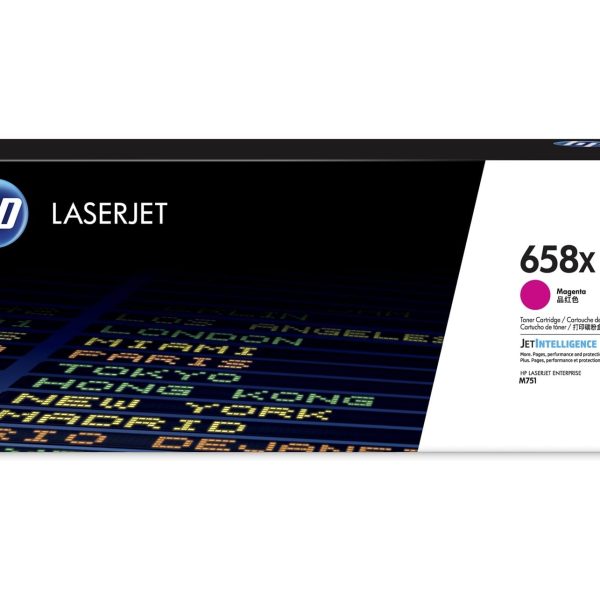 HP Toner 658X magenta W2003X CLJ Enterprise M751 28'000 S.