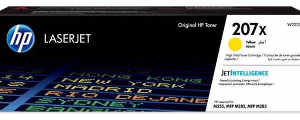 HP Toner-Modul 207X yellow W2212X CLJ Pro M255/282/283 2450 S.