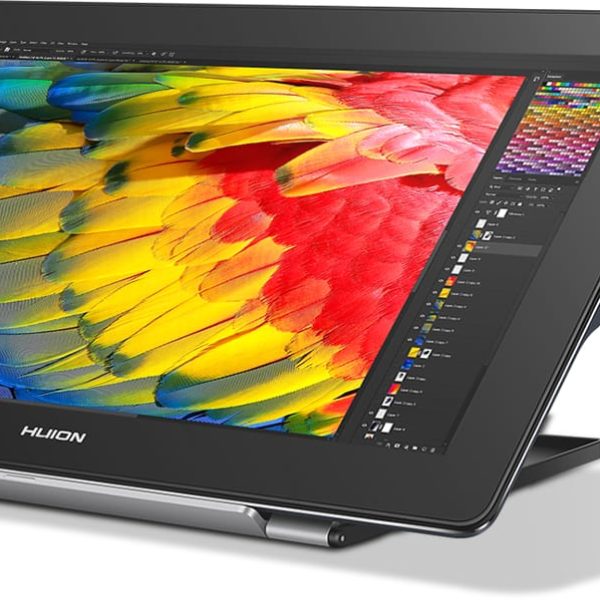 HUION Kamvas Pro 16 Plus 4K IPS Grey GT1562 8192Levels, 5080LPI USB-C
