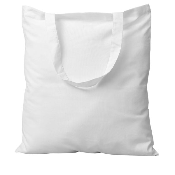 I AM CREATIVE Stofftasche 38x42cm 1212.71 weiss, mit Kurzhenkel