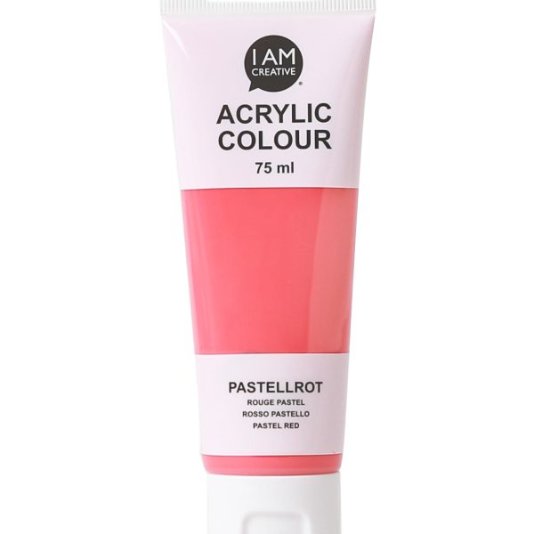 I AM CREATIVE Acrylfarbe 75ml 2001.32 pastellrot