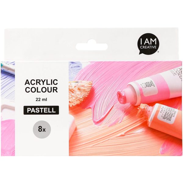 I AM CREATIVE Acryl Set 8x22ml 2001.81 Pastell