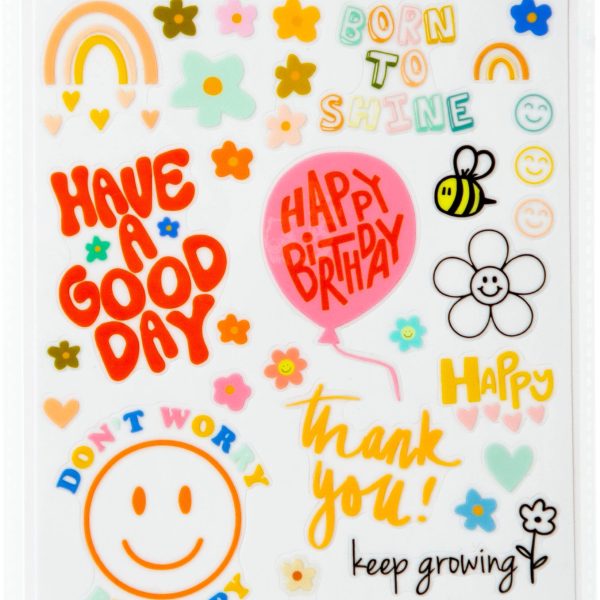 I AM CREATIVE Rub on Sticker A5 4010.62 Geburtstag