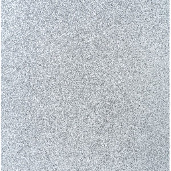 I AM CREATIVE Glitterpapier A4 4070.606 silber, 100g