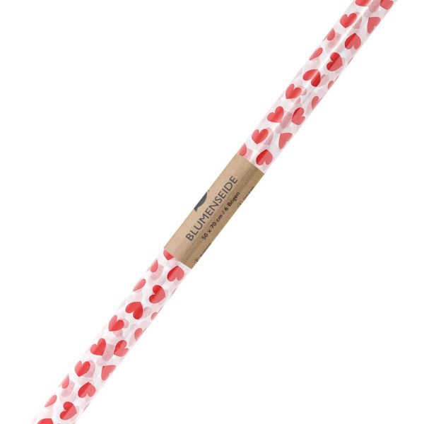 I AM CREATIVE Seidenpapier 4073.18 50x70cm, Herz