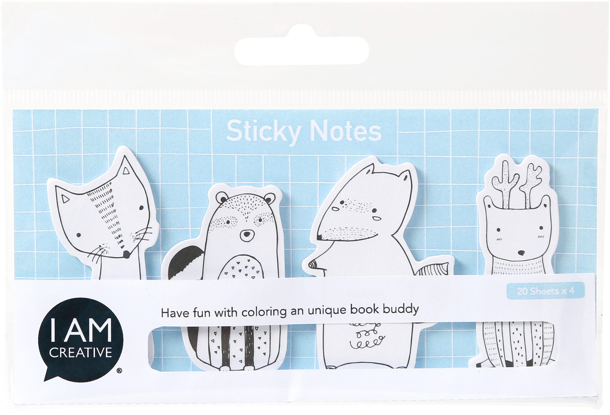 I-AM-CREATIVE-4086.71-7611983190713 I AM CREATIVE Sticky Notes 4086.71 Animal, Wald – Hochwertig & günstig bei ShopDeca