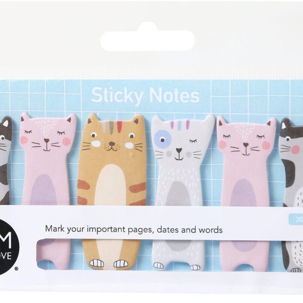 I AM CREATIVE Haftnotizen 4086.73 Katze 6x20 Blatt