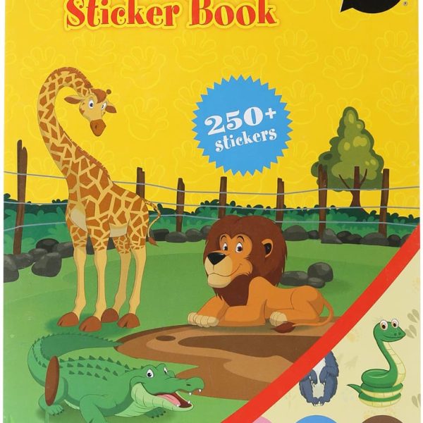 I AM CREATIVE Stickerbook Zoo 4087.479 6 Blatt