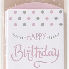 I AM CREATIVE Karten-Set 4088.85 Happy Birthday, 8 tlg.