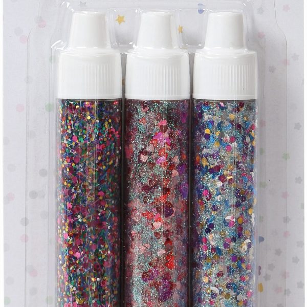 I AM CREATIVE Pailletten Glue Set 4091.36 3 Stk ass.