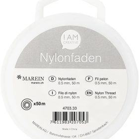 I AM CREATIVE Nylonfaden 0.5mmx50m 4703.33