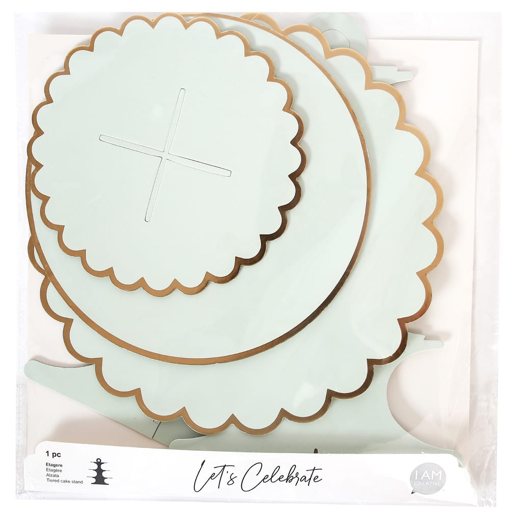 I-AM-CREATIVE-6010.932-7611983208289 I AM CREATIVE Etagere 30, 25, 20cm 6010.932 mint – Hochwertig & günstig bei ShopDeca