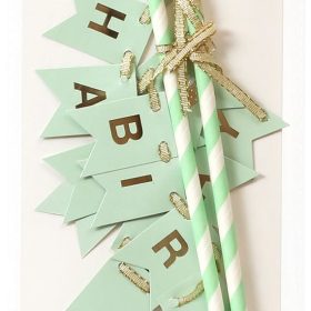I AM CREATIVE Torten Topper,Birthday 19.5cm 6010.941 mint