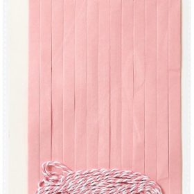 I AM CREATIVE Papier Quasten-Girlande, rosa 6010.961