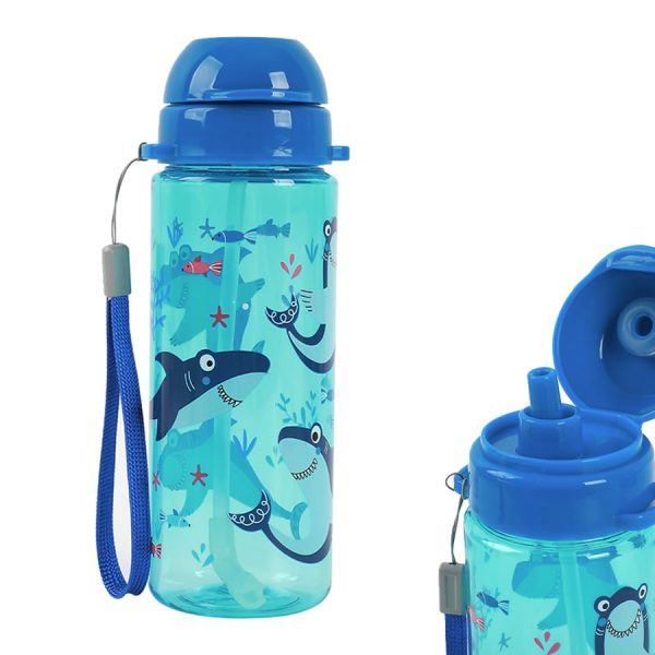I-DRINK Trinkflasche Tritan 400ml ID2115 Shark