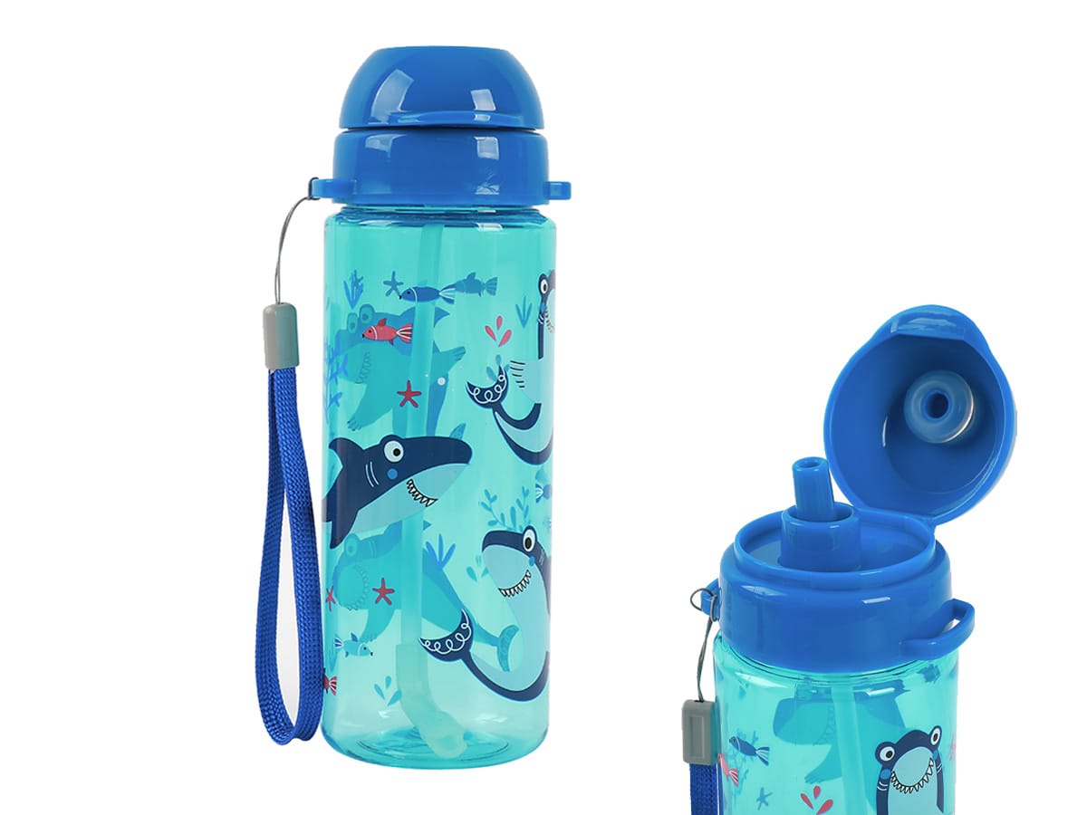 I-DRINK-ID2115-8057711464821 I-DRINK Trinkflasche Tritan 400ml ID2115 Shark – Hochwertig & günstig bei ShopDeca