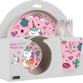 I-DRINK Geschirrset Einhorn ID5301A 5-teilig