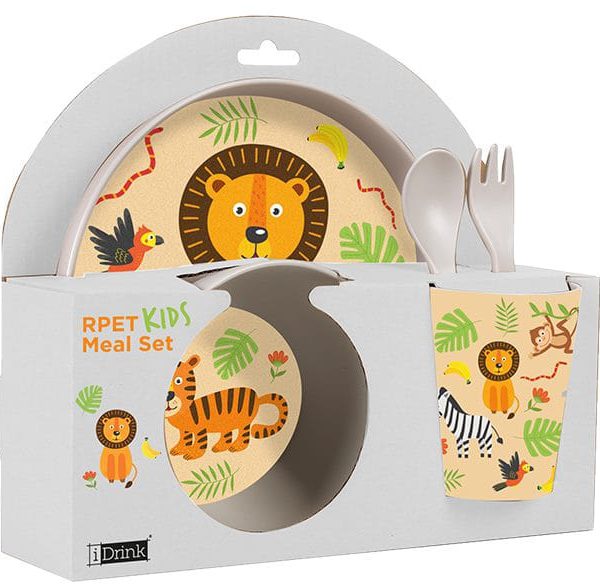 I-DRINK Geschirrset Animals ID5301D 5-teilig