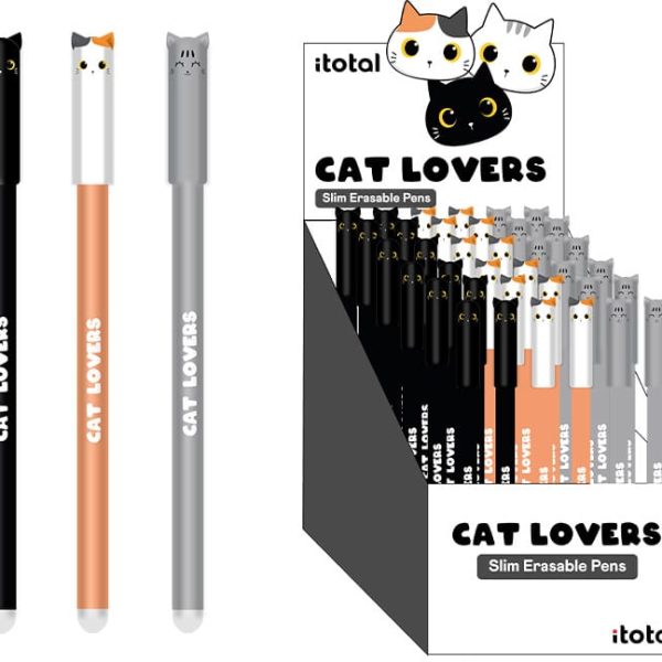 I-TOTAL Gelschreiber Cat 0.5mm XL1873B blau, radierbar