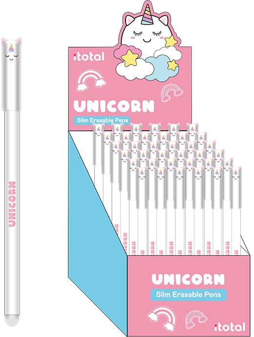 I-TOTAL-XL1873C-8053634000986 I-TOTAL Gelschreiber Unicorn 0.5mm XL1873C blau, radierbar – Hochwertig & günstig bei ShopDeca