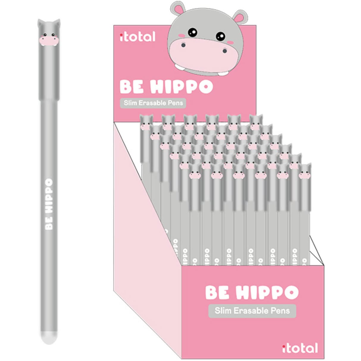 I-TOTAL-XL1873F-8053634001013 I-TOTAL Gelschreiber Hippo 0.5mm XL1873F blau, radierbar – Hochwertig & günstig bei ShopDeca