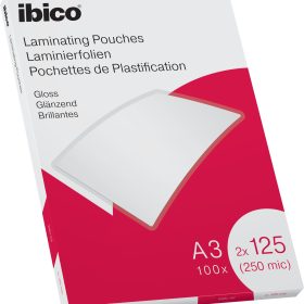 IBICO Laminiertasche A3 627321 glanz, 125my 100 Stk