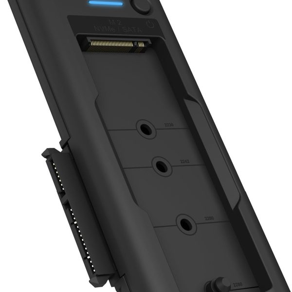 ICY BOX DockingStation M.2 IB-180MS-C31 NVMe SSD & SATA Drive, USB-C