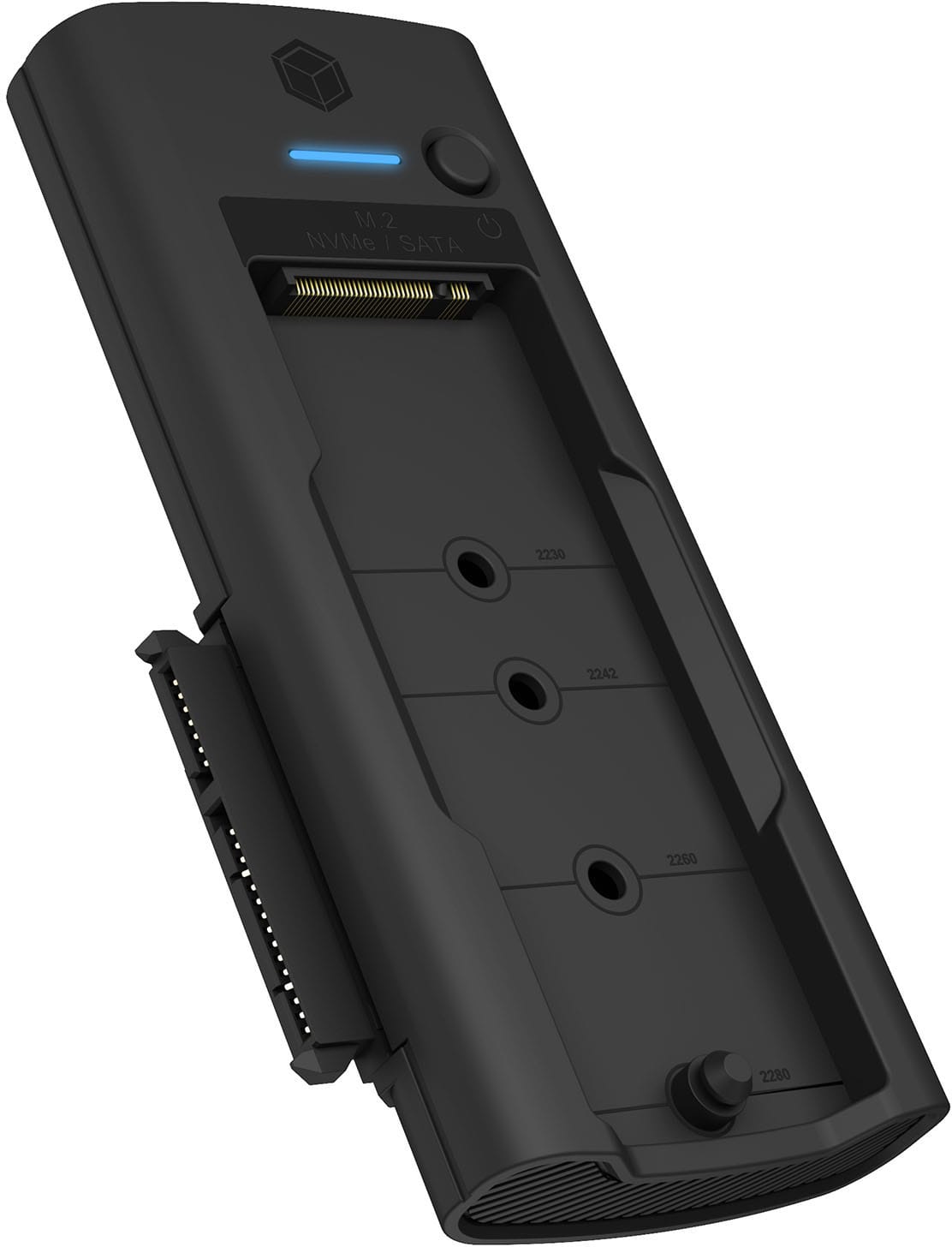 ICY-BOX-IB-180MS-C31-4250078174356 ICY BOX DockingStation M.2 IB-180MS-C31 NVMe SSD & SATA Drive, USB-C – Hochwertig & günstig bei ShopDeca