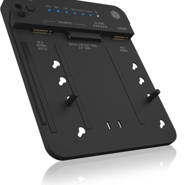 ICY BOX Docking- & Clonestation IB-2913MCL-C31 M.2 & 2.5 & 3.5 to M.2 NVMe