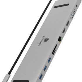 ICY BOX USB Type-C Dockingstation IB-DK2106a-CPD 2xHDMI,VGA,3x USB-A,PD