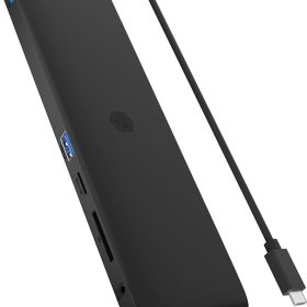 ICY BOX USB-C Triple DockingStation IB-DK2116-C 4K, 2xHDMI & 1xDP, 4x USB, GB