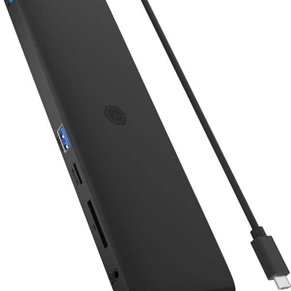 ICY BOX USB-C Triple DockingStation IB-DK2116-C 4K, 2xHDMI & 1xDP, 4x USB, GB