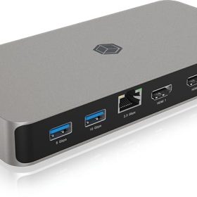 ICY BOX USB4 DockingStation IB-DK2880-C41 2x8K HDMI, 3x USB-A 1x USB-C