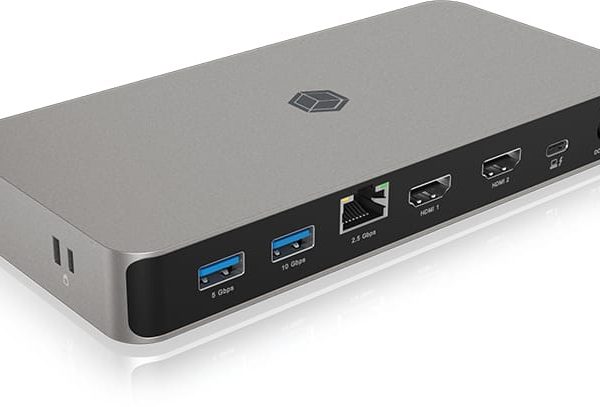 ICY BOX USB4 DockingStation IB-DK2880-C41 2x8K HDMI, 3x USB-A 1x USB-C