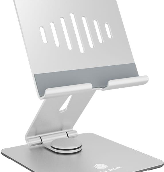 ICY BOX Rotatable and adjustable IB-TH200-R tablet stand silver