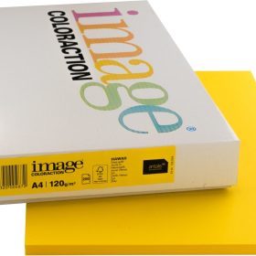 IMAGE COLORACTION Kopierpapier Hawaii A4 266653 120g, intensivgelb 250 Blatt