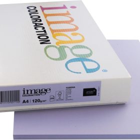IMAGE COLORACTION Kopierpapier Tundra A4 266668 120g, lavendel 250 Blatt