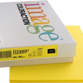 IMAGE COLORACTION Kopierpapier Canary A4 274567 kanariengelb, 80g 500 Blatt