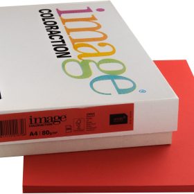 IMAGE COLORACTION Kopierpapier Chile A4 274588 80g, rot 500 Blatt