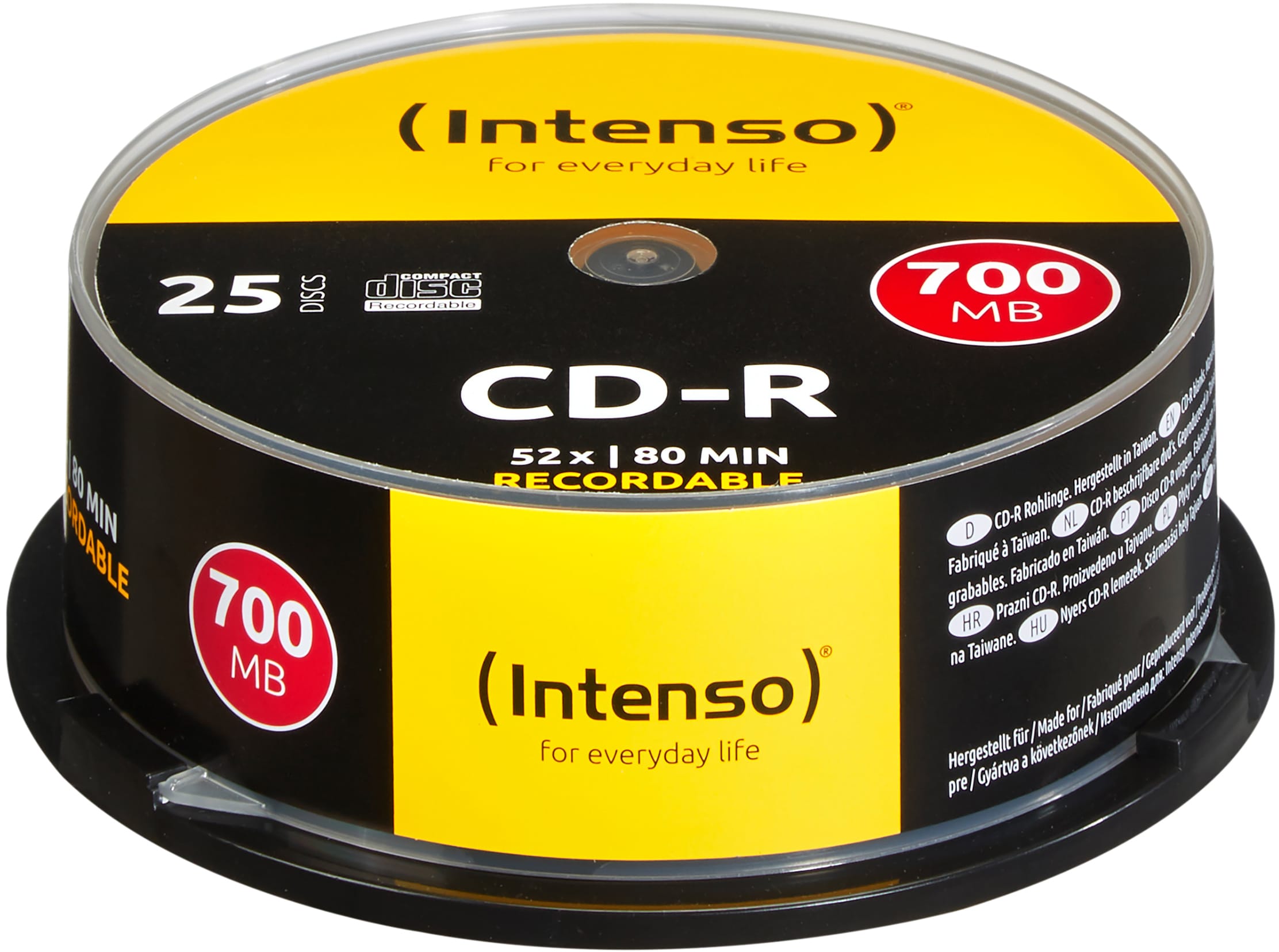 INTENSO-1001124-4034303000531 INTENSO CD-R Slim 80MIN/700MB 1001124 52X 25 Pcs – Hochwertig & günstig bei ShopDeca