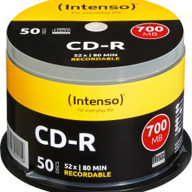 INTENSO CD-R Cake Box 80MIN/700MB 1001125 52X 50 Pcs