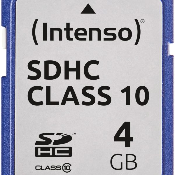 INTENSO SDHC Card Class 10 4GB 3411450