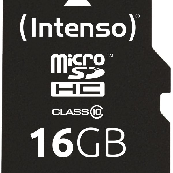 INTENSO Micro SDHC Card 16GB 3413470 Class 10