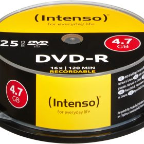 INTENSO DVD-R Cake Box 4.7GB 4101154 16X 25 Pcs