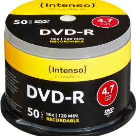 INTENSO DVD-R Cake Box 4.7GB 4101155 16x 50 Pcs